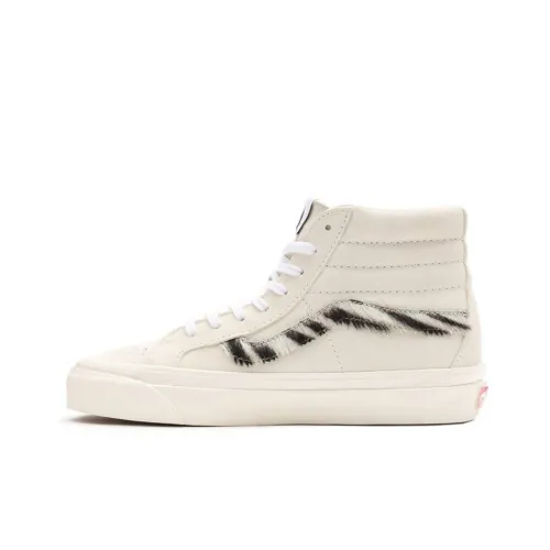 Vans SK8 Hi 38 DX Anaheim Factory-True White Zebra