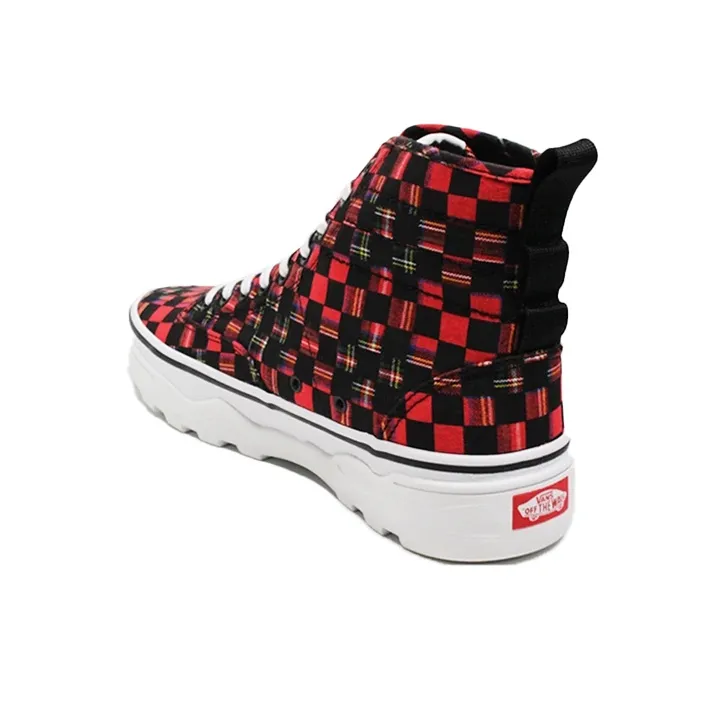 Vans Sentry Chessboard Red/White-2