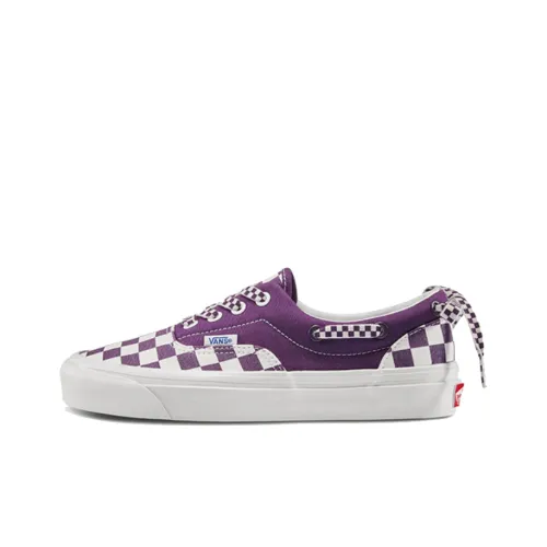 Vans Style 95 Skateboard Shoes Unisex Low-Top Purple/White