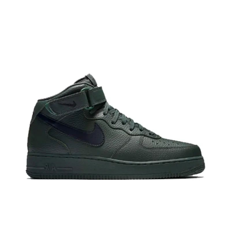 Nike Air Force 1 Mid Grove Green Black-1