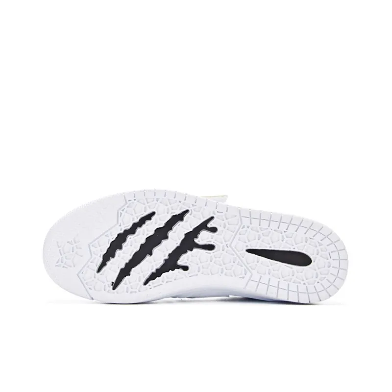 361° Coverage Warm Slip Resistant High Top Skateboard Shoes Men's White-4
