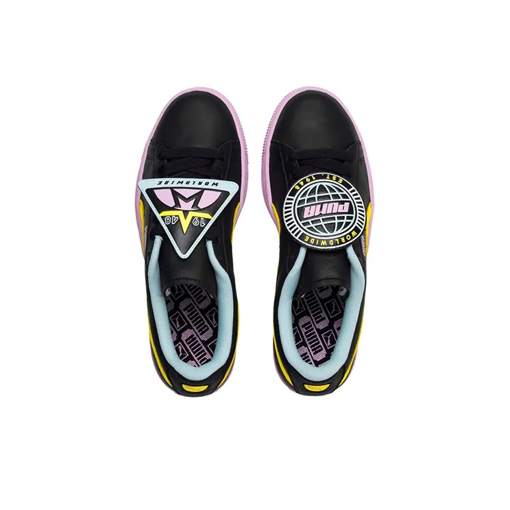 PUMA Basket Badge Tz 'Blazing Yellow' Women's-2