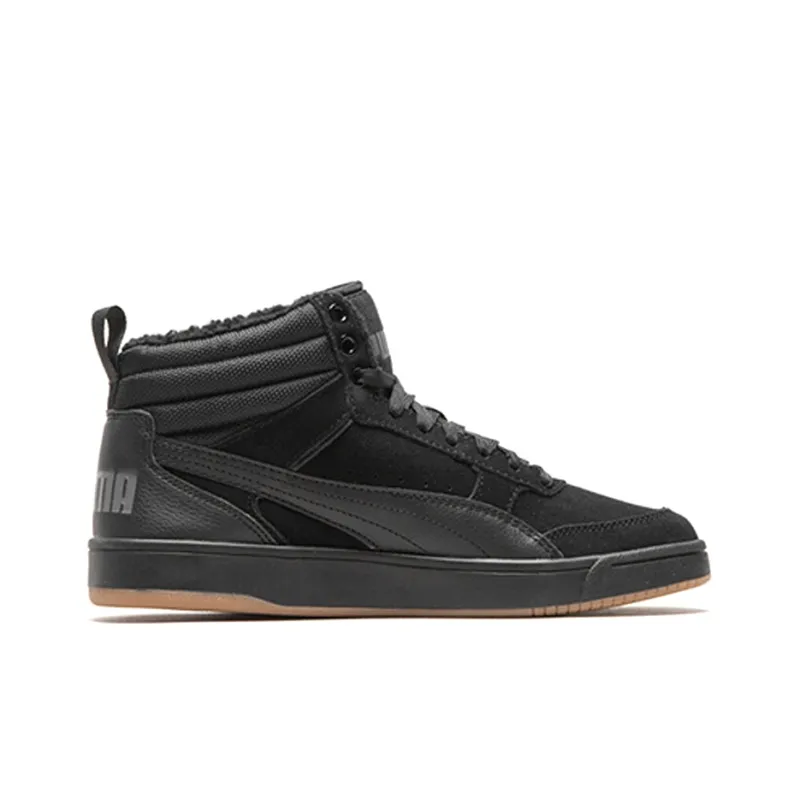 PUMA Rebound Street High Board Shoes Black-1