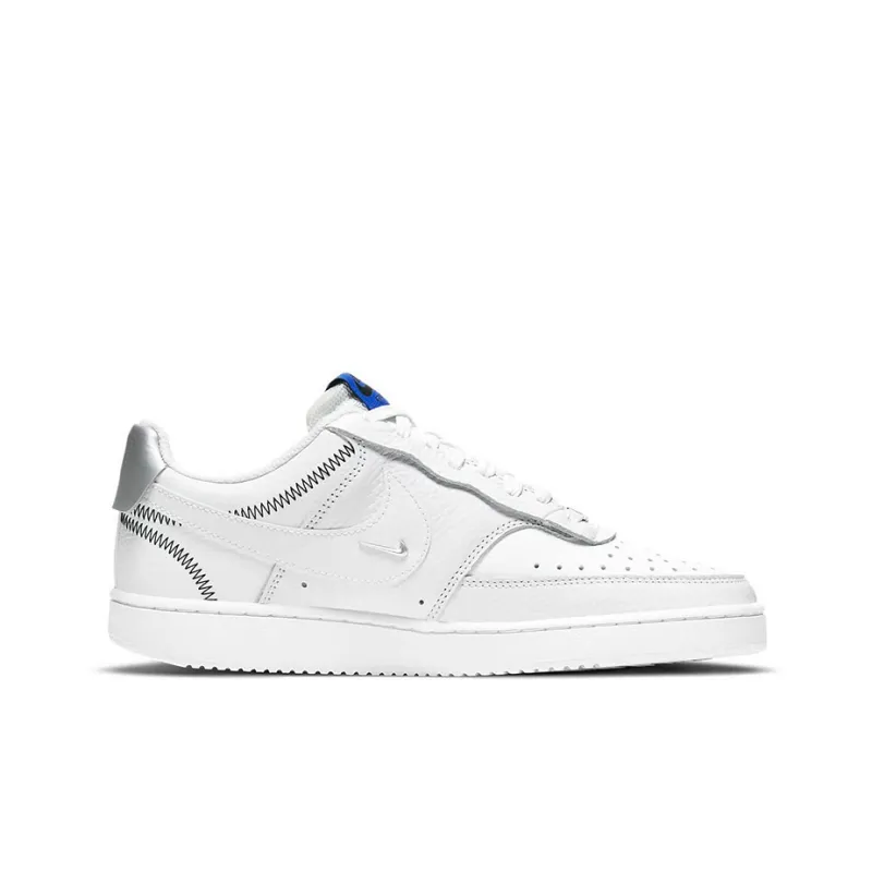 Nike Court Vision Low Se 'White Metallic Silver' Women's-1
