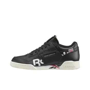 Reebok Workout Skate Shoes 'Black White'