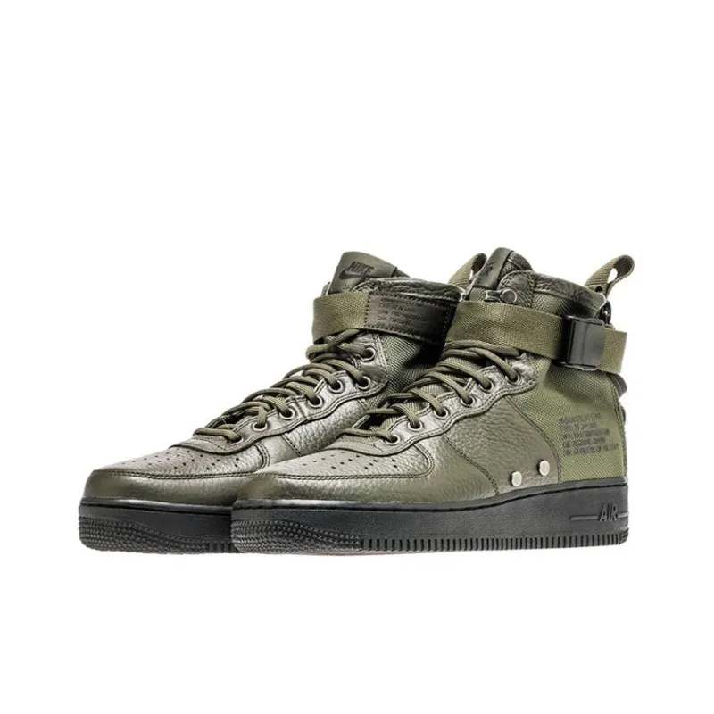 Nike Sf Air Force 1 Mid Sequoia-2