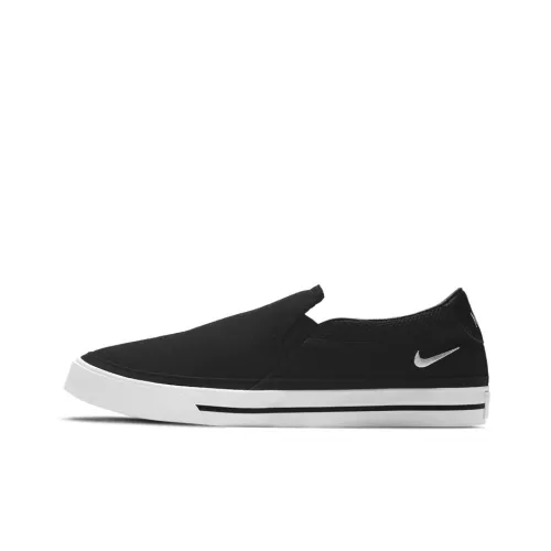 Nike Court Legacy Skateboard Shoes Men Low-Top Black