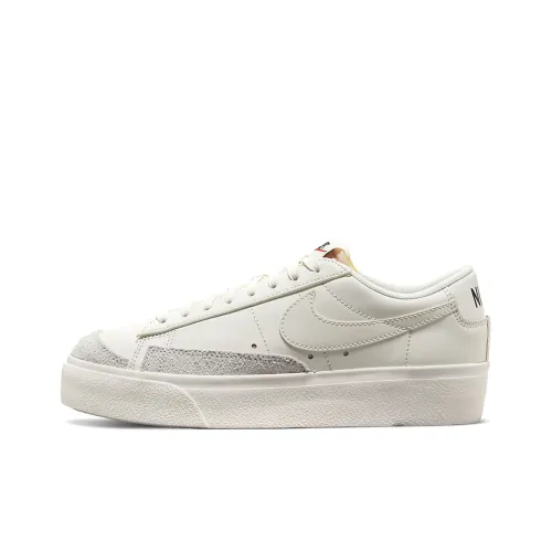 Nike Blazer Low Platform Sail Grey Women's