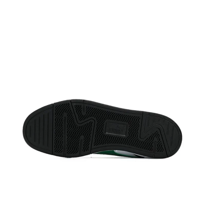 PUMA Caracal Wear resistant Lightweight Low Tops Casual Skateboarding Shoes Unisex White Green-5
