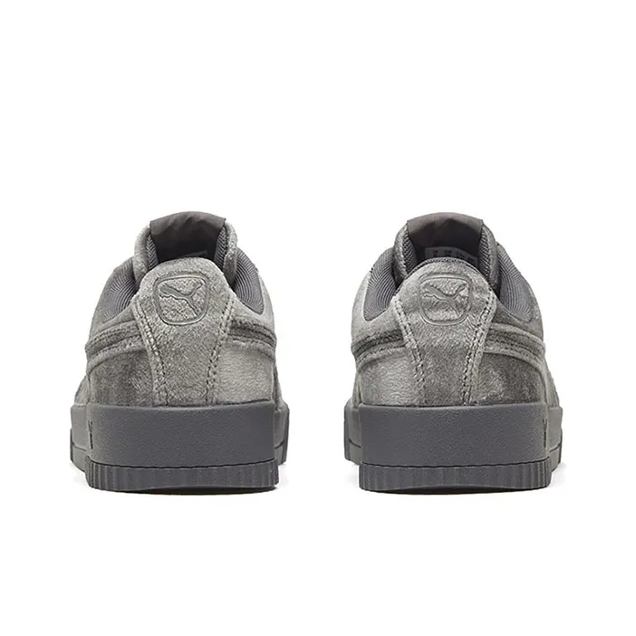 PUMA Carina Velvet Grey/Silver Women's-4