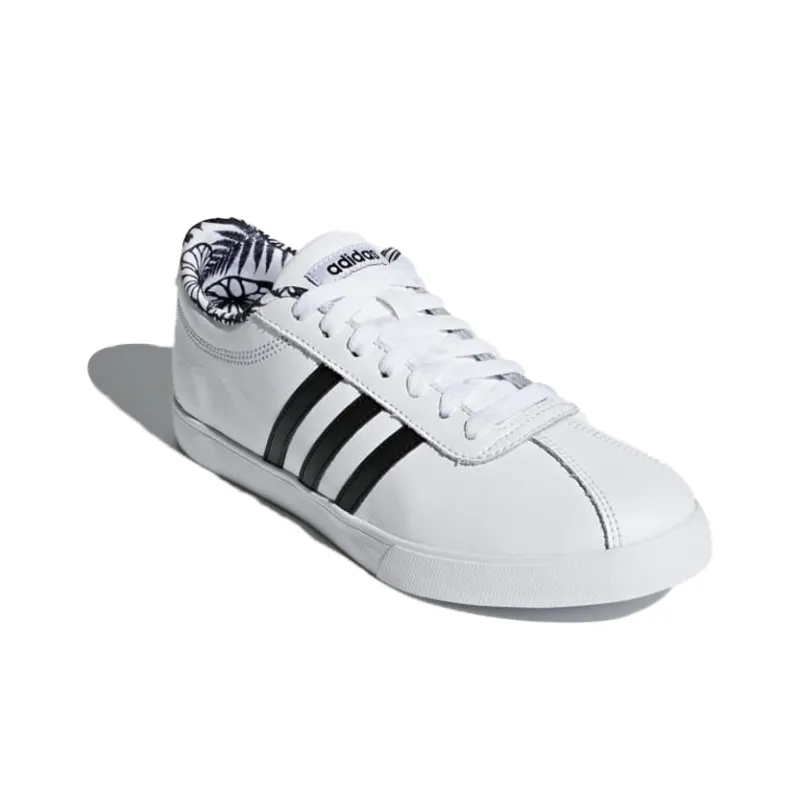 Adidas Neo Courtset White/Black Women's-2