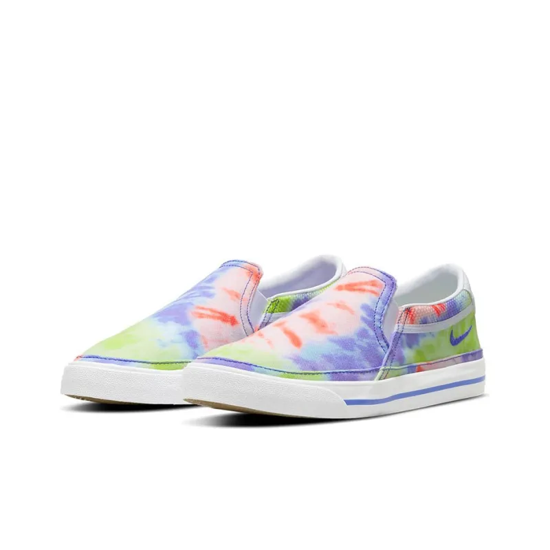 Nike Court Legacy Print Slip On Tie Dye Women's-2