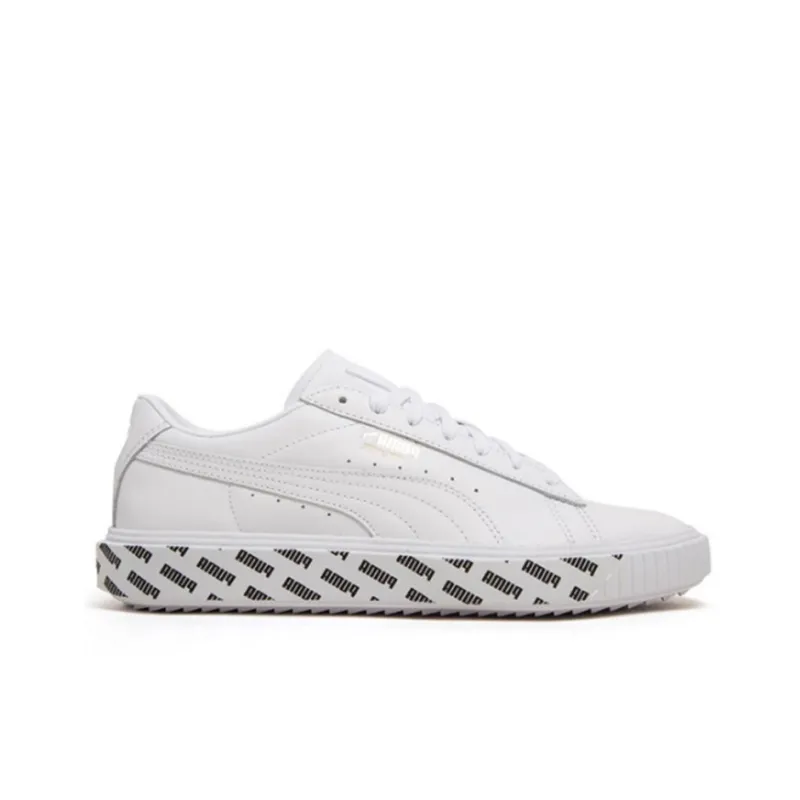 PUMA Breaker Low Tops Casual Skateboarding Shoes Unisex White-1