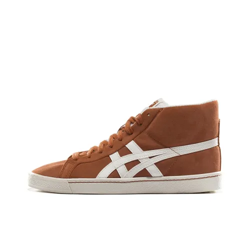 Onitsuka Tiger Fabre RBFabre Rb Wear-Resistant Mid-Top Skateboard Shoes Men's Maroon