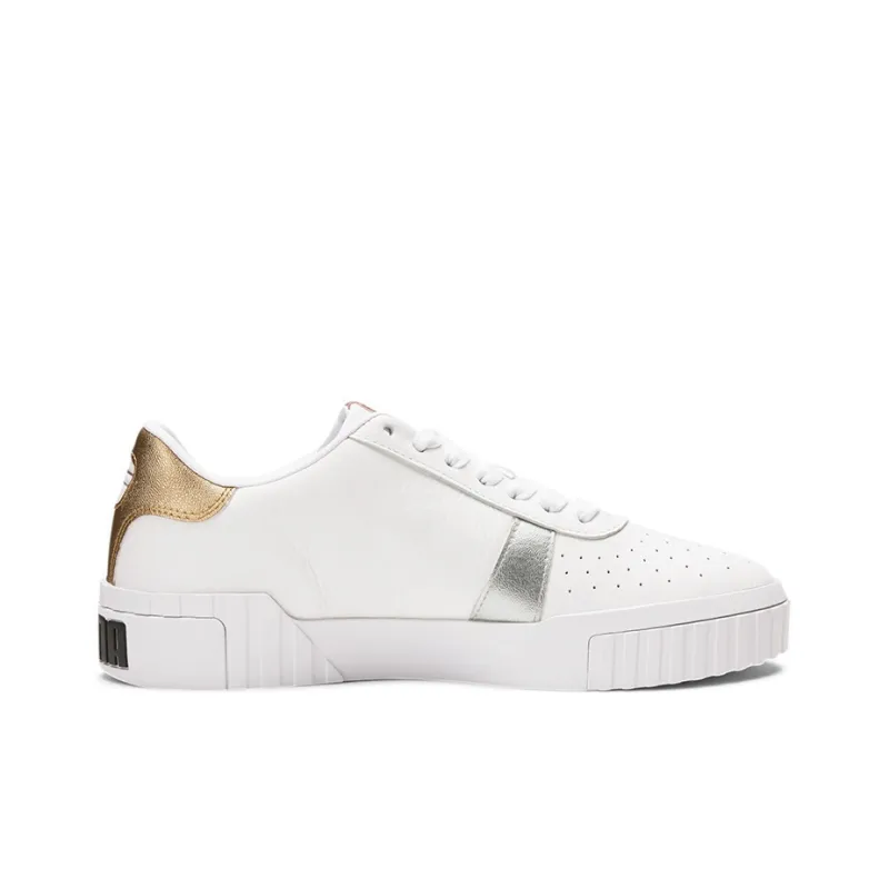 PUMA Cali Hacked Metallic 'White Gold' Women's-1