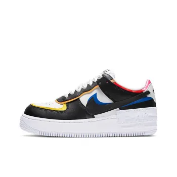Nike Air Force 1 Low Shadow White Black Multi Color Women's