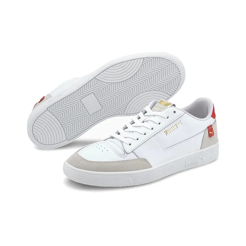 PUMA Ralph Sampson Mc Clean White/Grey Casual Sneakers-4