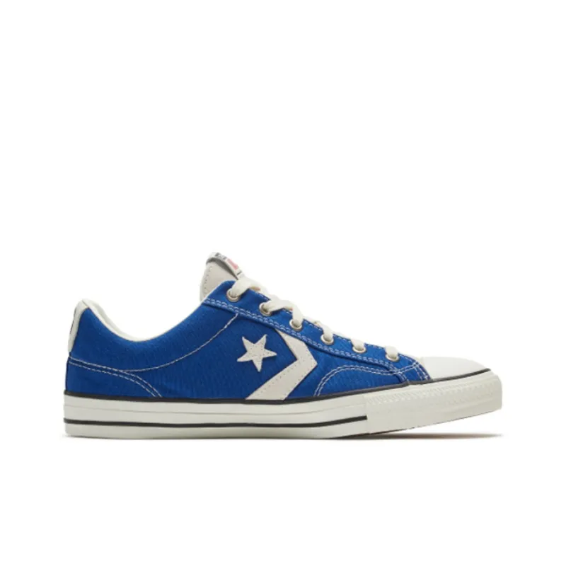 Converse Star Player Retro Casual Skateboarding Shoes Unisex Blue White-1