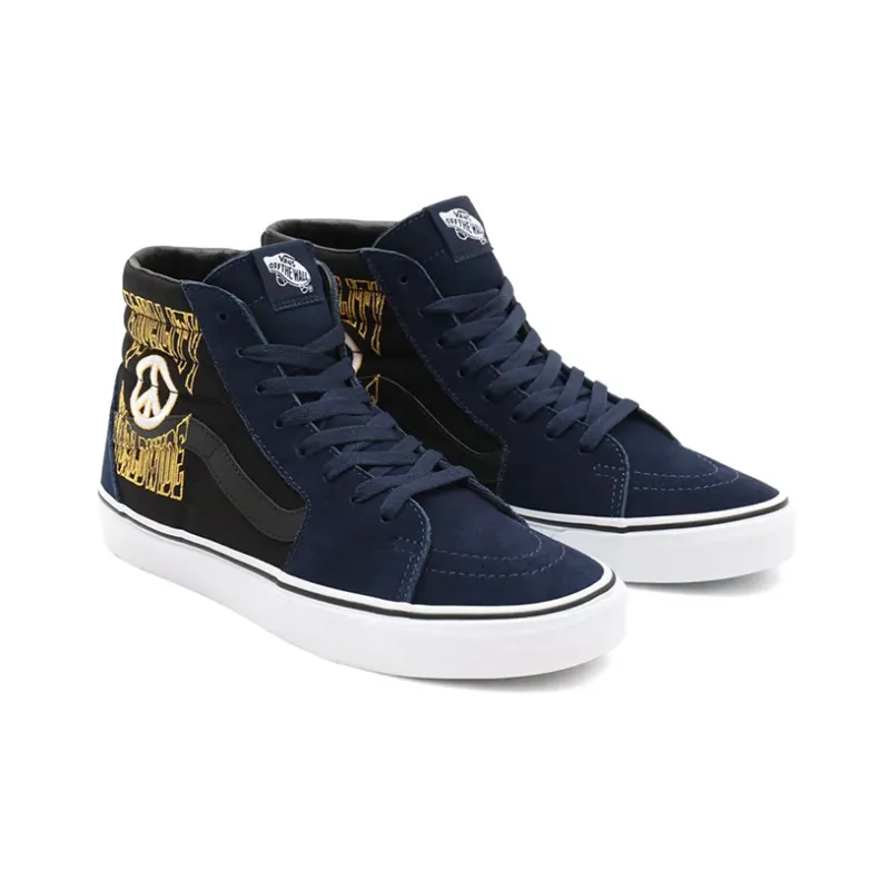 Vans Take A Stand SK8 Hi High-Top Blue/Black-2