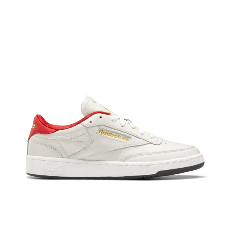 Reebok Club C 85 Sneakers White/Red/Yellow-1