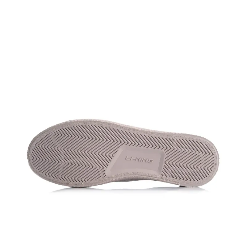 LiNing LN Vulc Wear-Resistant Lightweight And Balanced Low-Top Skateboard Shoes Women's Bright Apricot-4