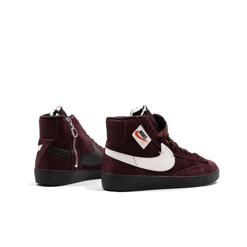 Nike Blazer Mid Rebel Burgundy Crush Women's-3