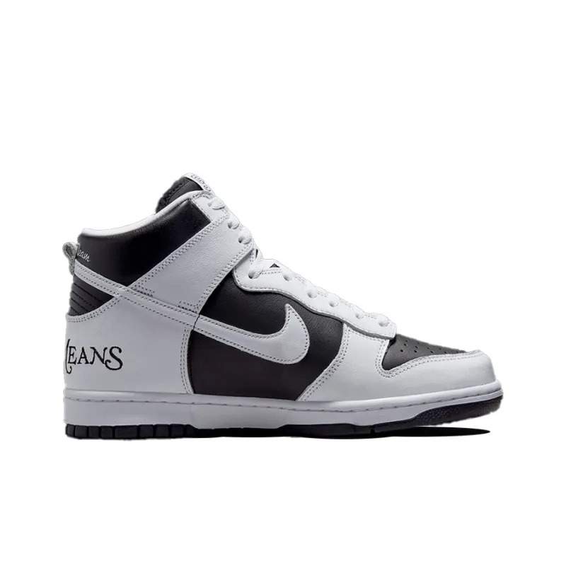 Nike Sb Dunk High Supreme By Any Means Black-1