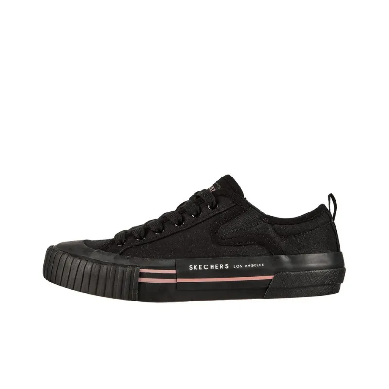 Skechers New Moon Total Eclipse Slip-Resistant Low-Top Skateboard Shoes Women's Black-0