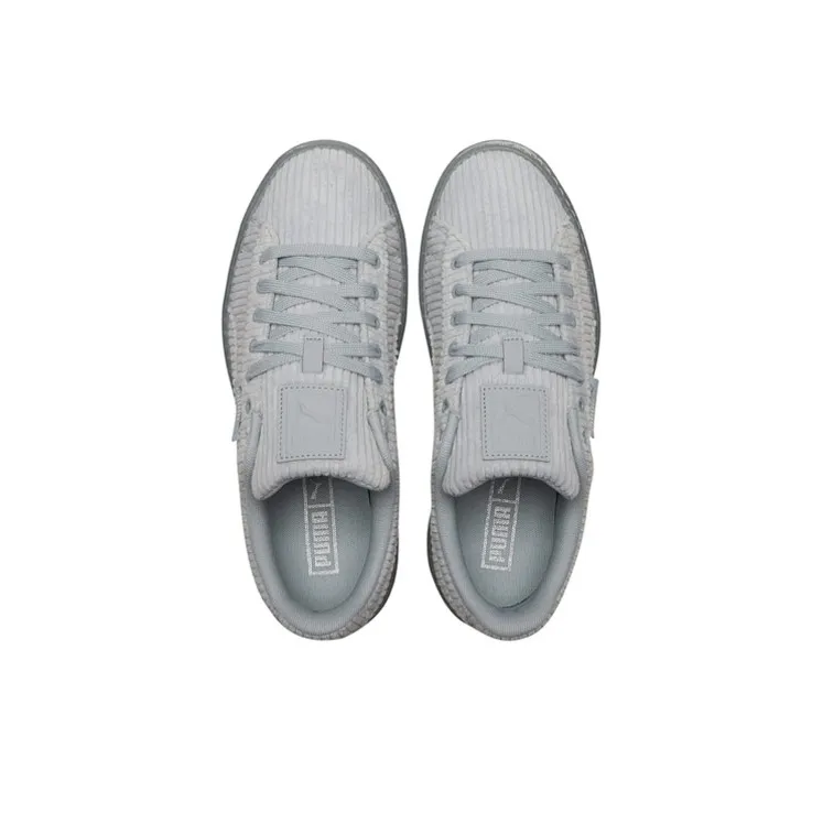 PUMA Basket Platform Strap 'Grey' Women's-3
