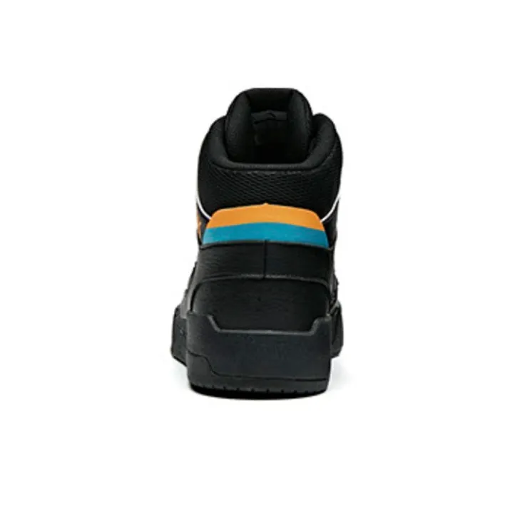 Anta High-Top Skateboard Shoes Men's Black Orange-3