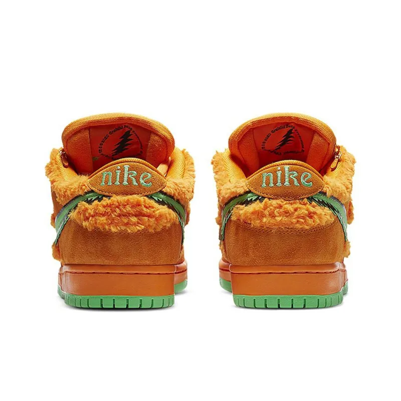 Nike Sb Dunk Low Grateful Dead Bears Orange-4