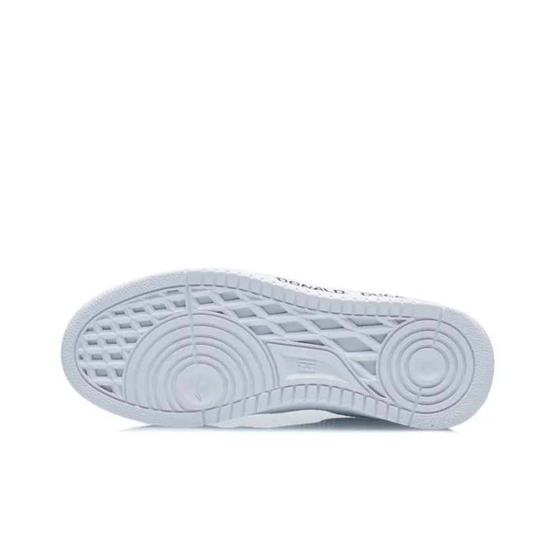 Li Ning Classic Skateboarding X Disney 'White Yellow Daisy' Women's-4