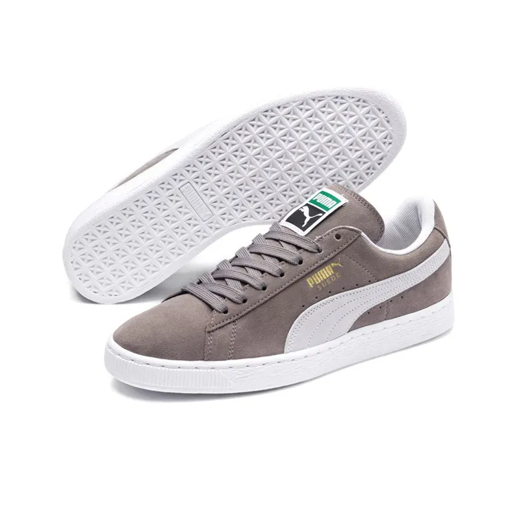 PUMA Suede Classic+ Steeple Gray White-1