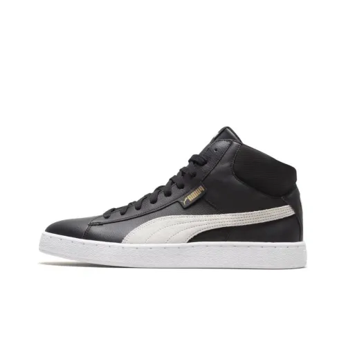 PUMA 1948 Skateboard Shoes Unisex Mid-Top Black