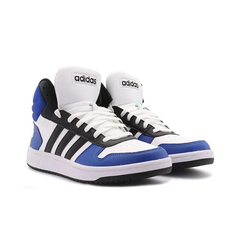 Adidas Neo Hoops 2.0 Mid 'White Blue Black'-3