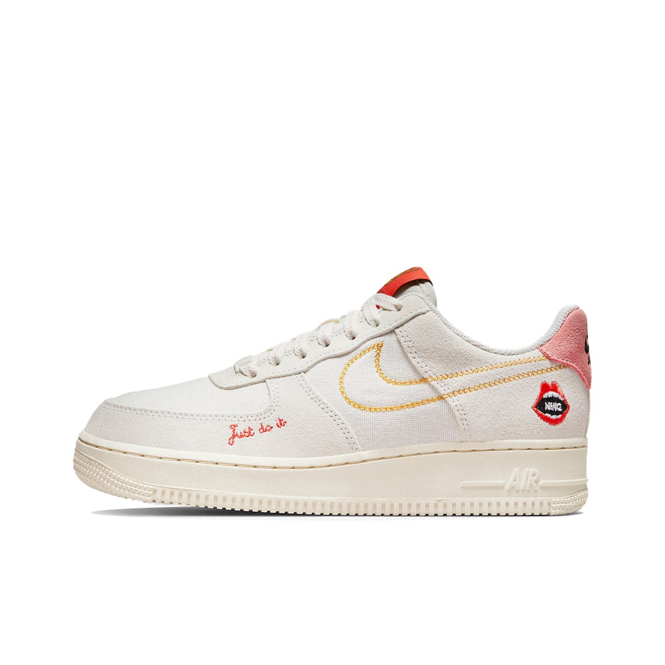 Nike Air Force 1 Low Satin Floral Pale Ivory US M 11.5 - POIZON