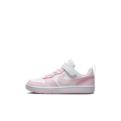 Nike Court Borough Low Pink Foam White Kids