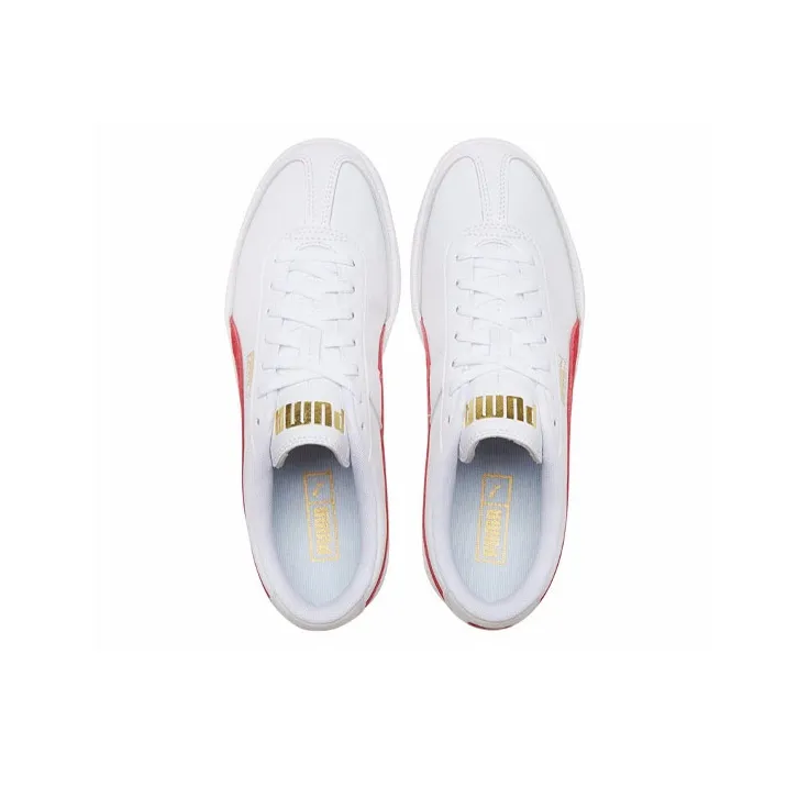 PUMA Oslo City Casual Board Shoes White/Red-3