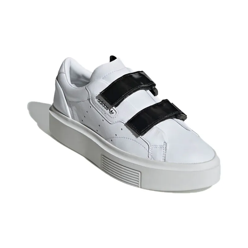 Adidas Women's Sleek Super 'White Black' Women's-1