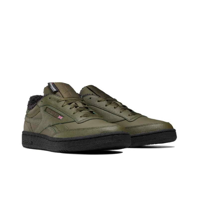 Reebok Club C Skateboard Shoes Men Low-Top Army Green-2