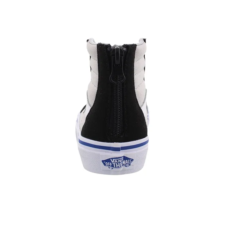 Vans SK8 HI Zip Pop 'Black White'-2