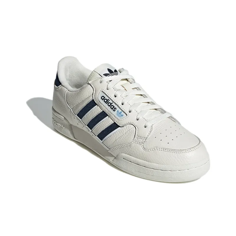 Adidas Originals Continental 80 Stripes 'Creamwhite Blue'-2