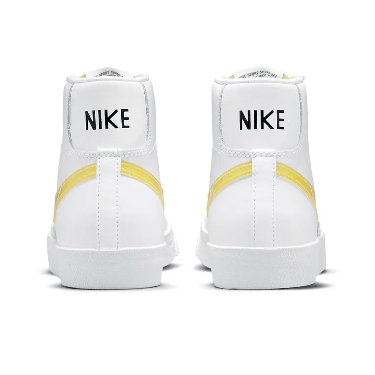 Nike Blazer Mid 77 Essential White Opti Yellow Women's-4