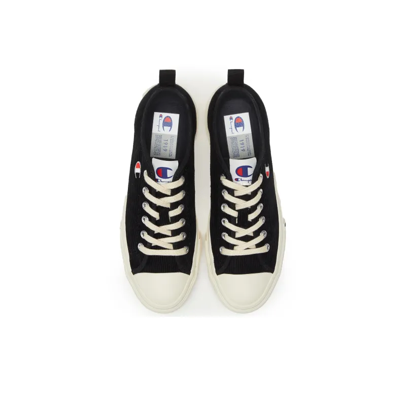Champion Campus Skateboard Shoes Women's Low-Top Black-2