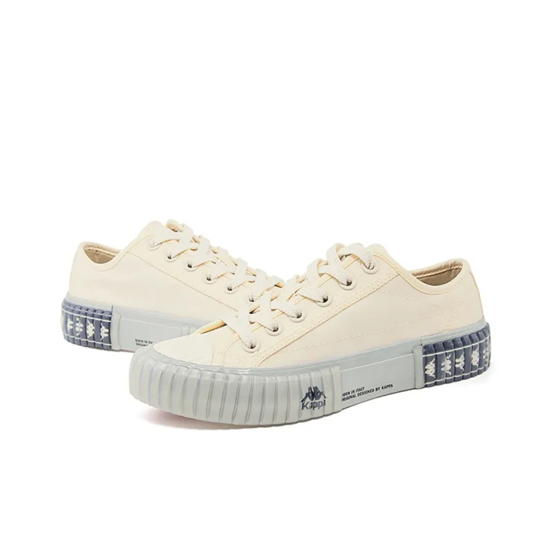 Kappa KOLUMN Low Top Skateboard Shoes Unisex Beige Yellow-3
