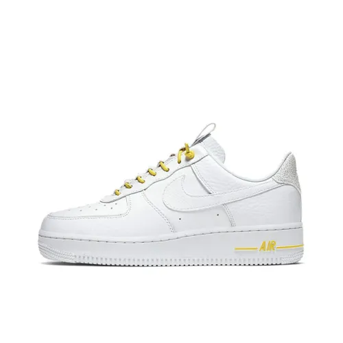 Nike Air Force 1 Low Lux White Chrome Yellow Women's