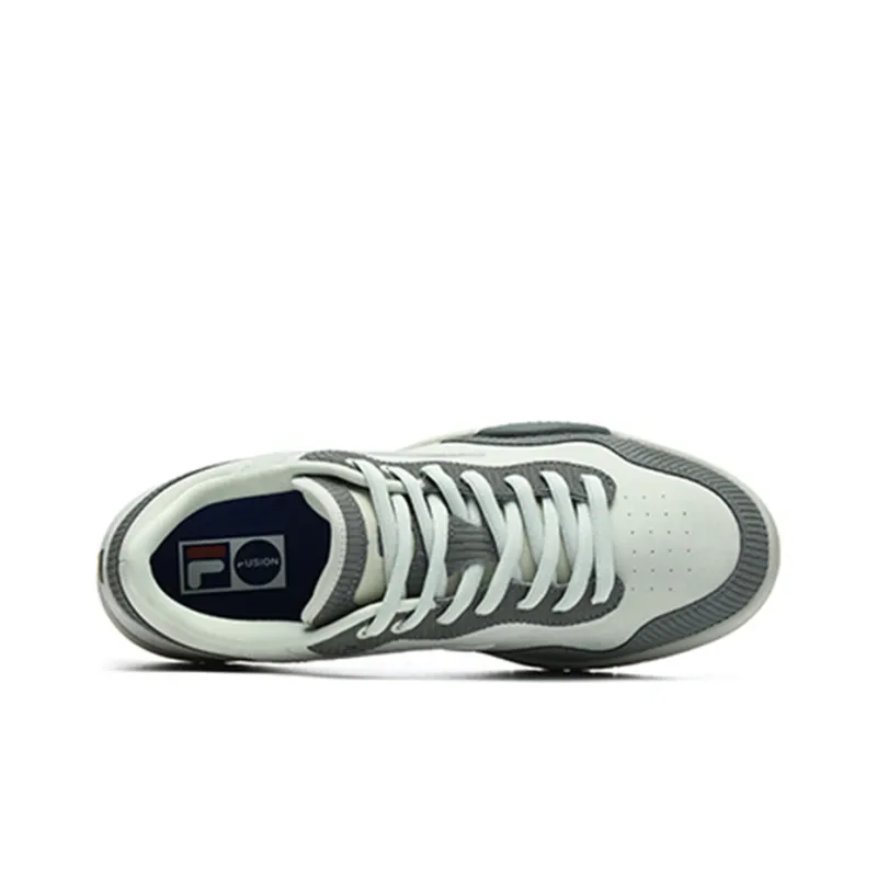 FILA FUSION T88 SKB Anti Slip Wear Resistant Low Top Skateboard Shoes Men's Celadon Gray-2
