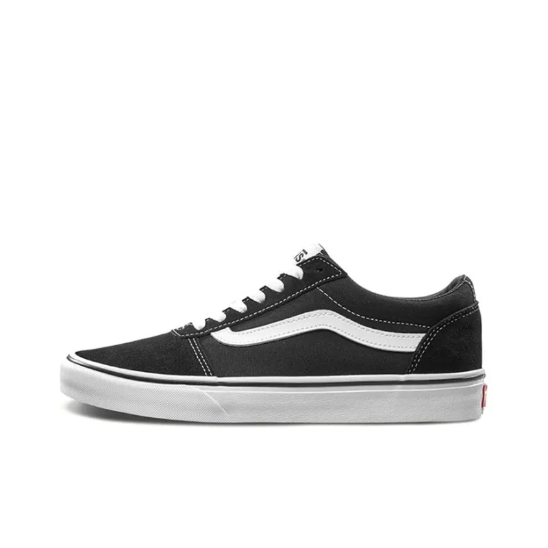 Vans Ward Suede Canvas 'Black White'-0
