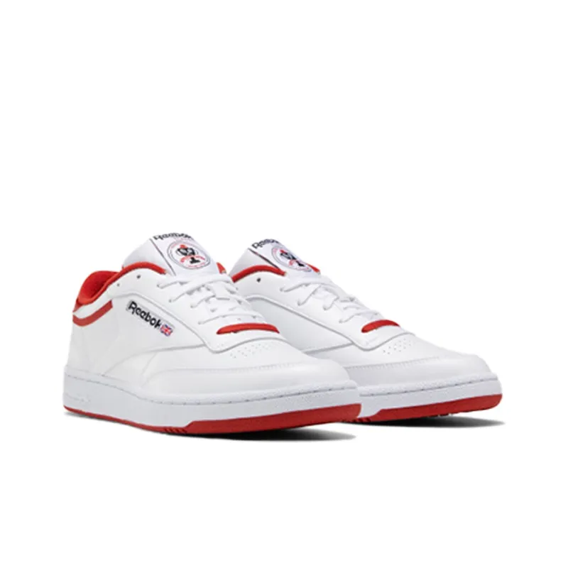 Reebok Club C 85 'White Legacy Red'-2