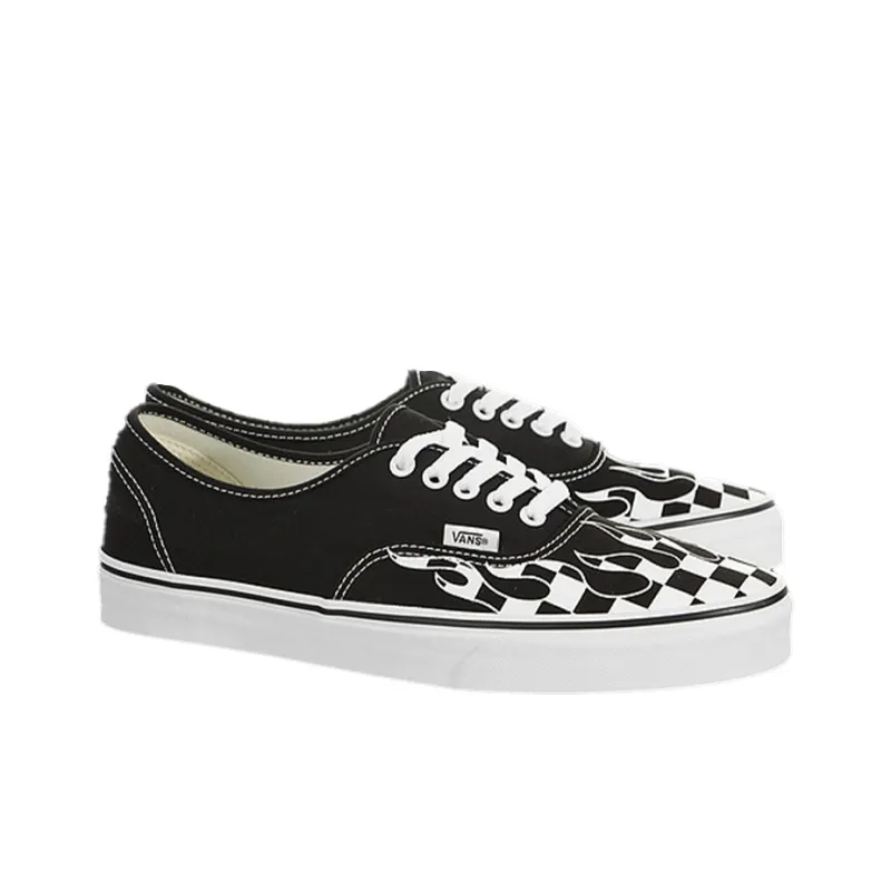 Vans Authentic Checker Flame-1
